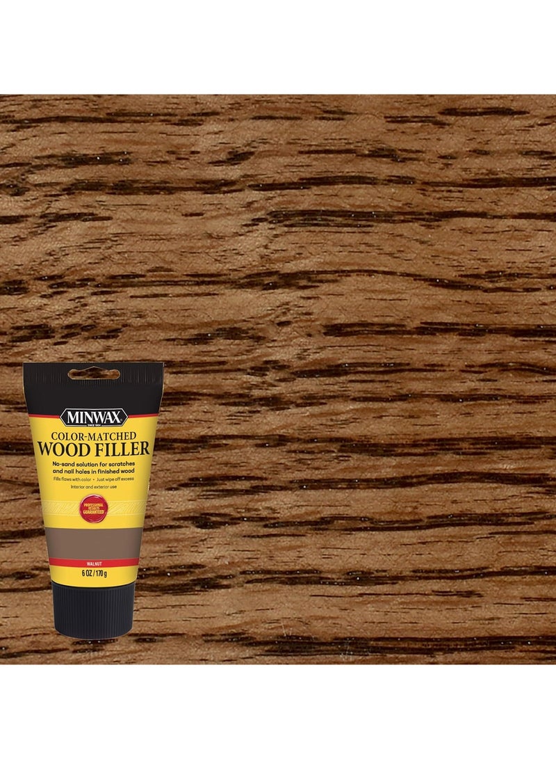 Minwax Color Matched Wood Filler Walnut 170 G