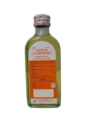 IPI Aceite De Alcamforado Rubefacient 50 ML