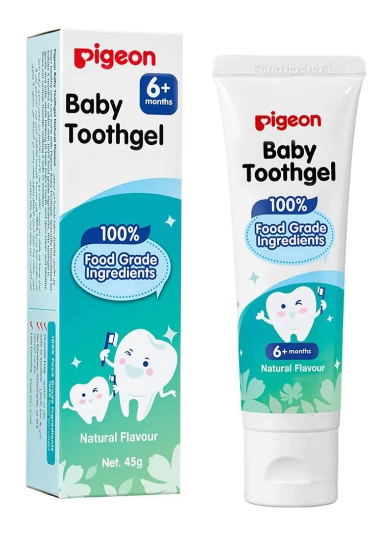 Pigeon Baby Toothgel Natural 45g - Gentle Oral Care