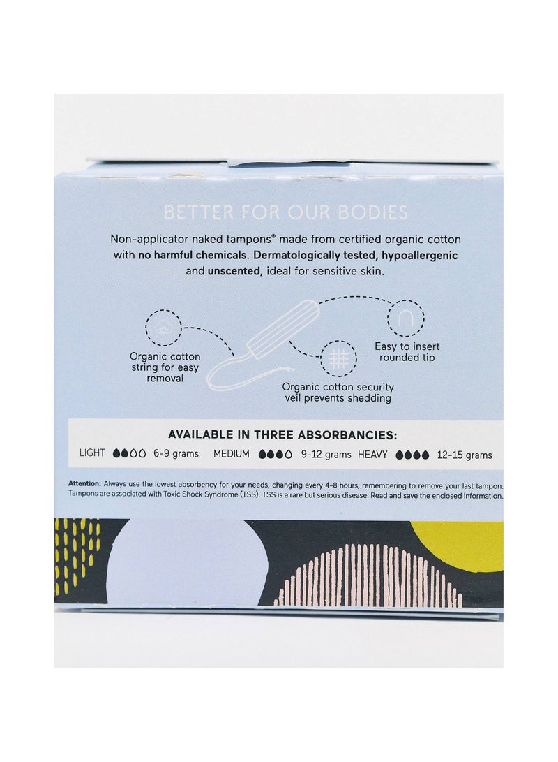 &SISTERS Organic Cotton Heavy Tampons 14 Pack