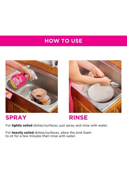 The Pink Stuff Miracle Wash Up Spray - Star Drops
