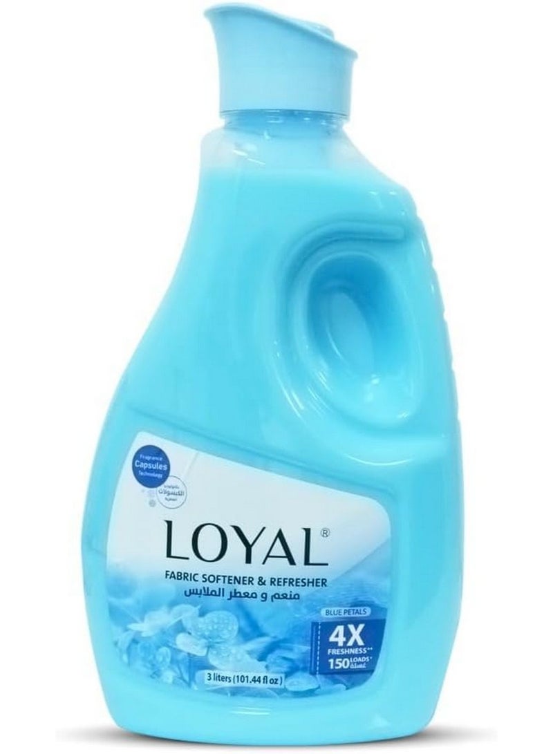 Loyal Fabric Softener Blue Petals 3L