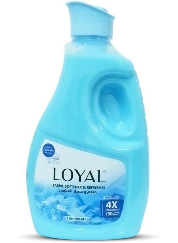 Loyal Fabric Softener Blue Petals 3L