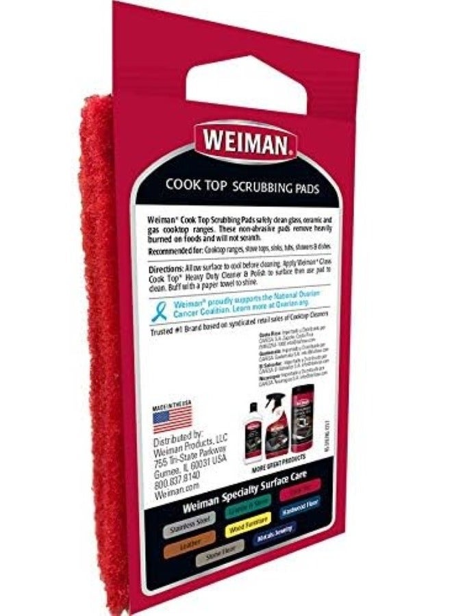 Weiman Cook Top Scrubbing Pads