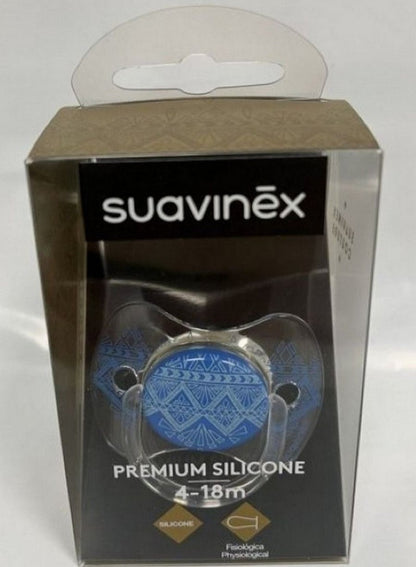 SUAVINEX Premium Silicone Pacifier 4-18 Months