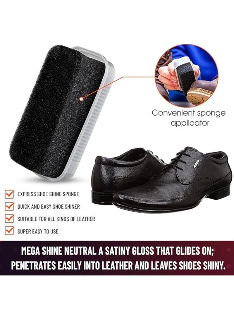 Silver Express Shoe Shine with High Density Foam