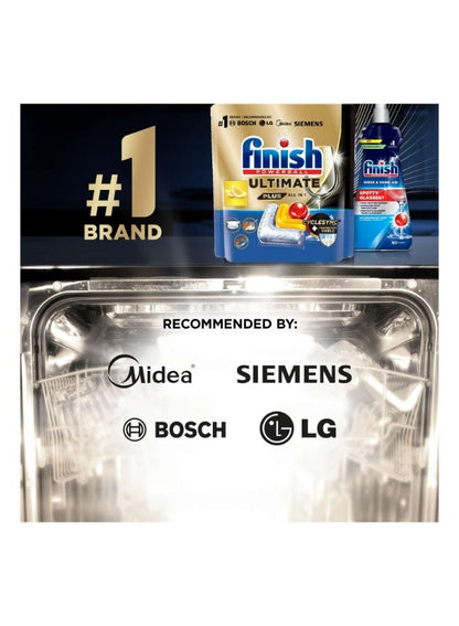 Finish Powerball Ultimate Plus Dishwasher Tablets - Lemon