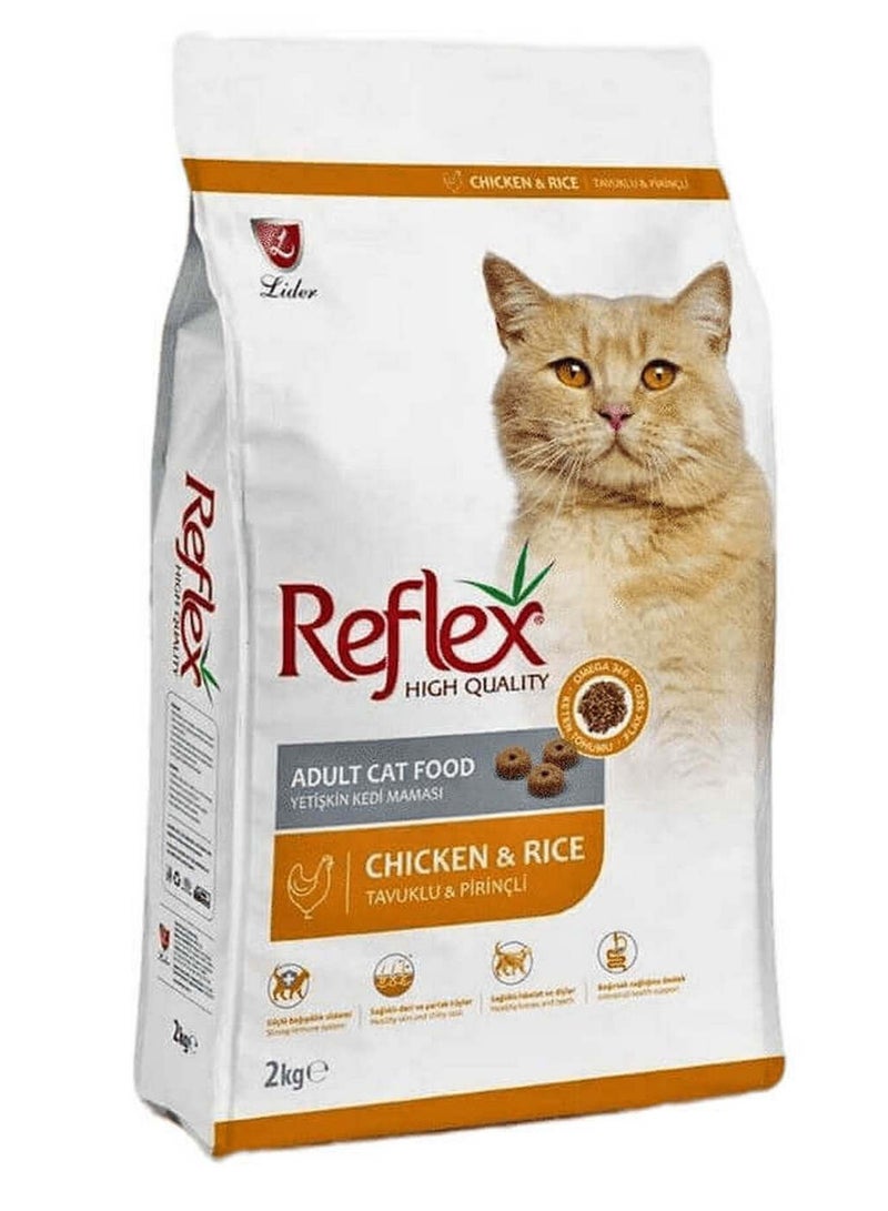 Gourmet Chicken and Rice Cat Food 2 Kg - REFLEX