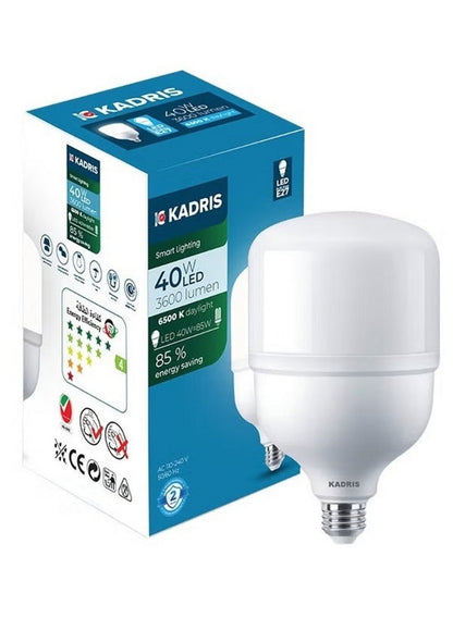 KADRIS 40W LED Bulb - Bright Daylight Lighting