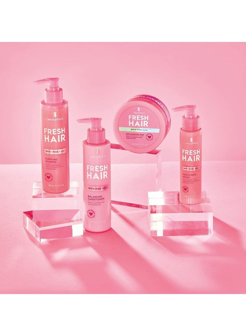 Lee Stafford Hair Mask Treatment With Pink Clay