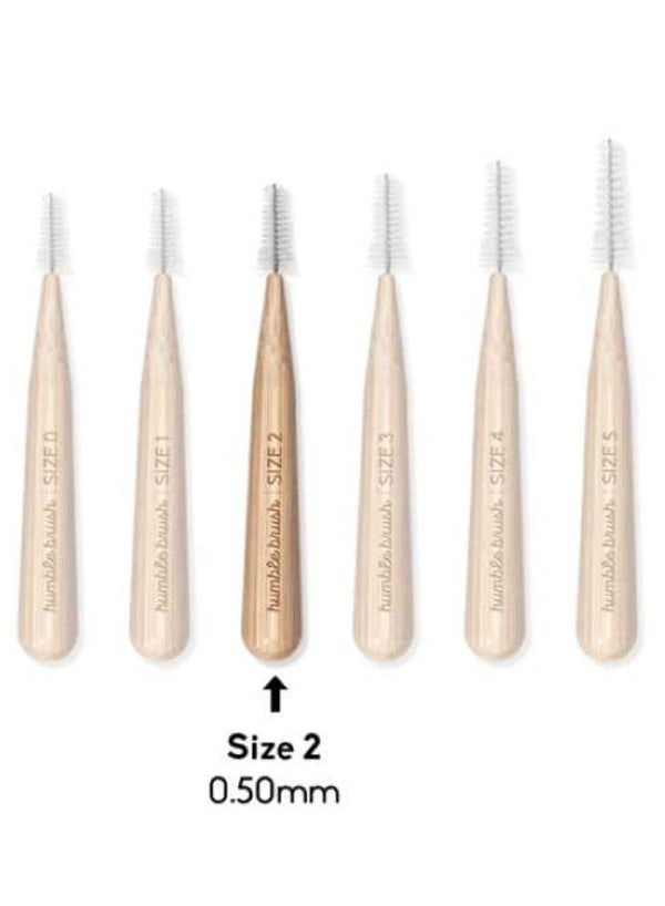 The Humble Co. Interdental Brush Bamboo Size 2