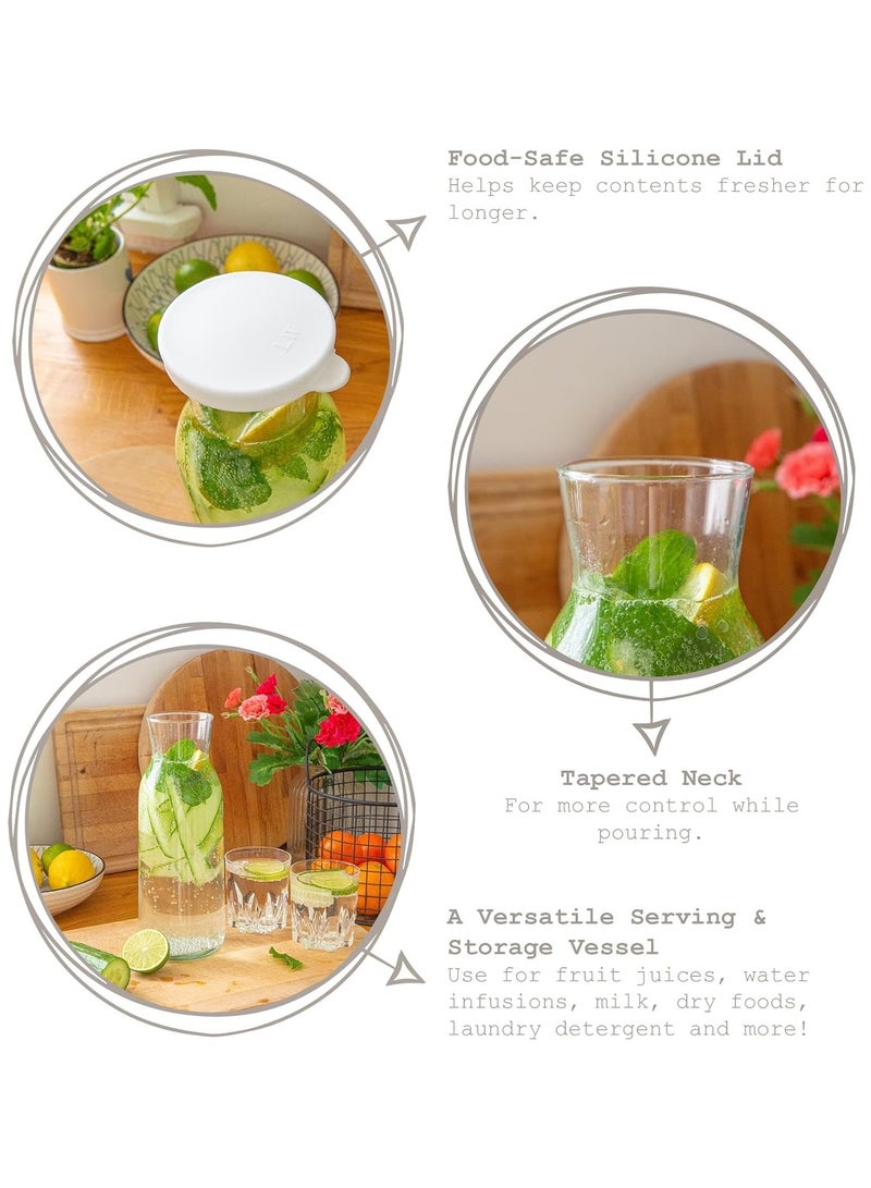 LAV Carafe With Fonte Lid 1200 CC
