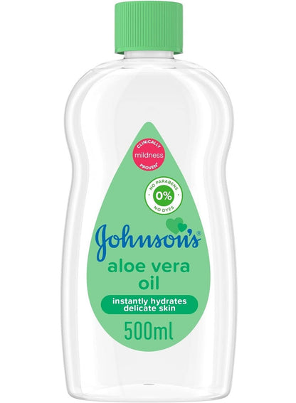 Johnson's Baby Oil with Aloe Vera 500 ML