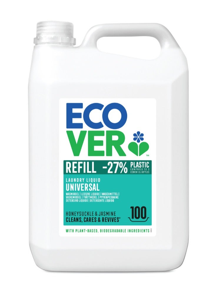 Ecover Laundry Liquid Refill Honeysuckle & Jasmine 5L