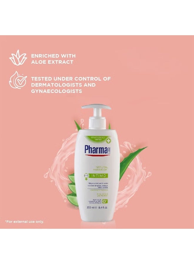 Natural Fresh Feminine Intimate Wash 250 ML PharmaLine