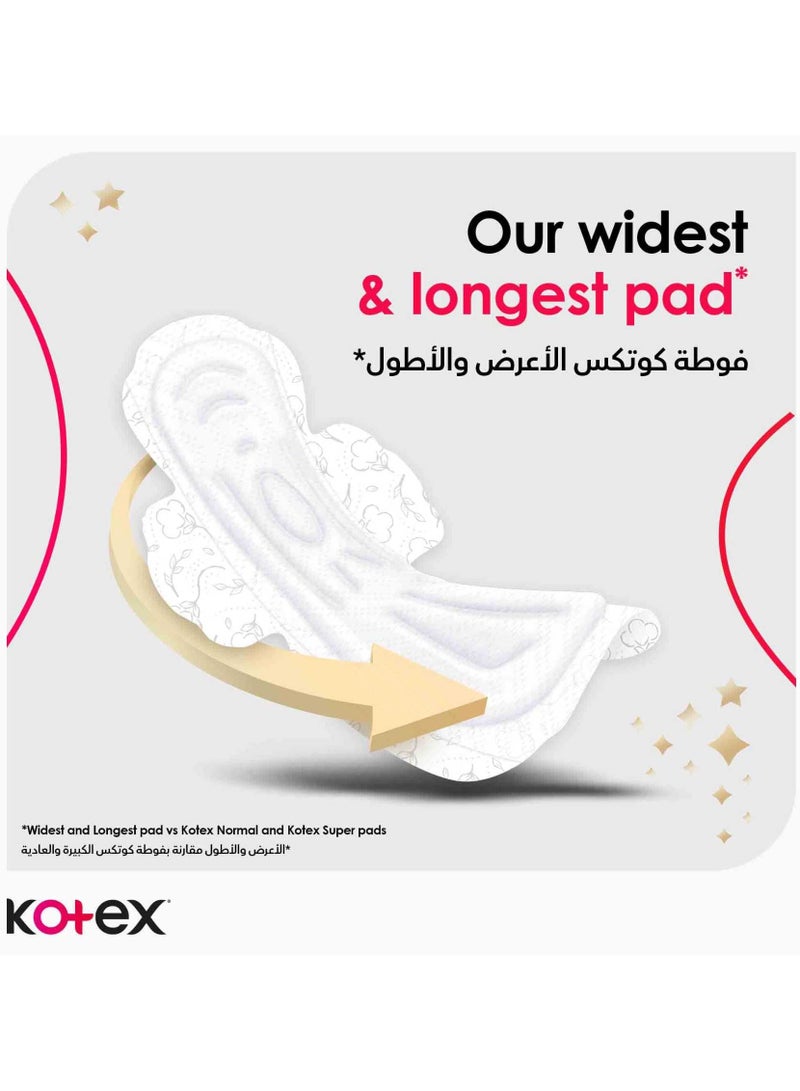 Kotex Maxi Protect Thick Pads Overnight Protection
