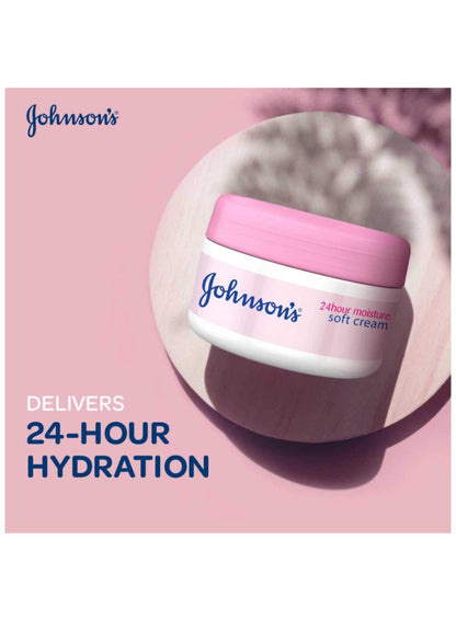 Johnson'S Body Cream 24 Hour Moisture Soft 100ml
