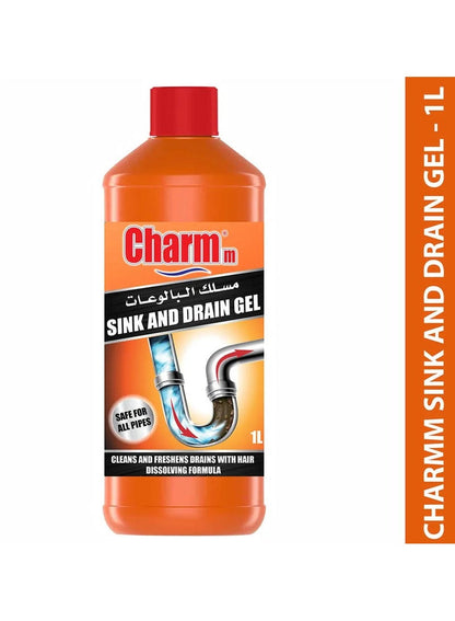 Effective Drain Unblocker Gel by CHARMM - 1L
