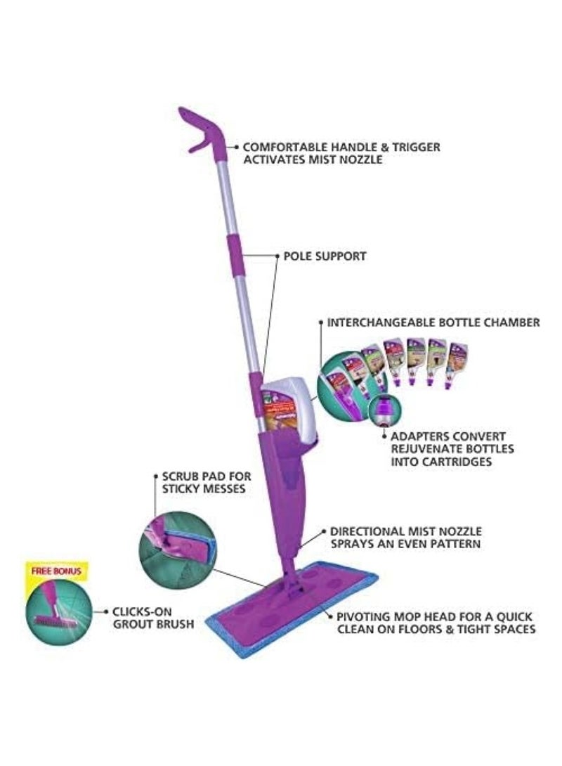 Rejuvenate Click N Clean Multisurface Spray Mop System