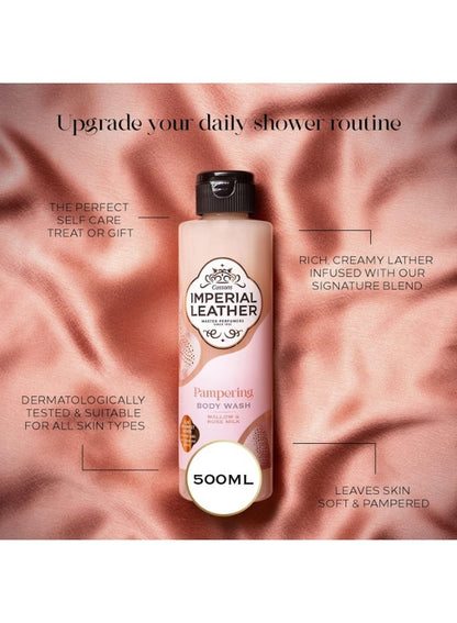 Cussons Pampering Shower Gel Mallow & Rose Milk