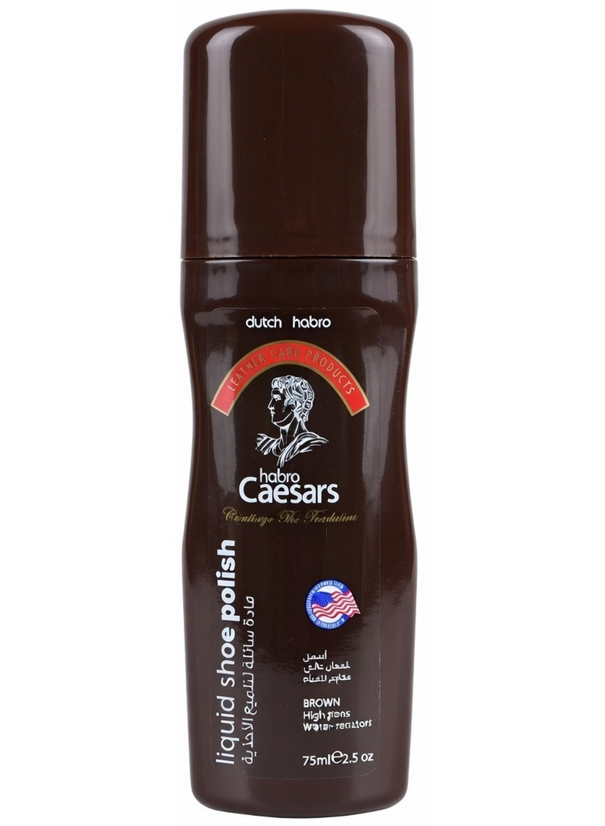caesars liquid, caesars liquid shoe, cool dry, dutch & habro, gloss water, gloss water resistant, habro caesars, habro caesars liquid, liquid shoe, liquid shoe polish, polish brown, shoe polish, shoe polish brown, water resistant
