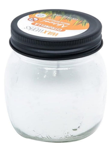 Waxworks Citronella Vintage Jar Candle