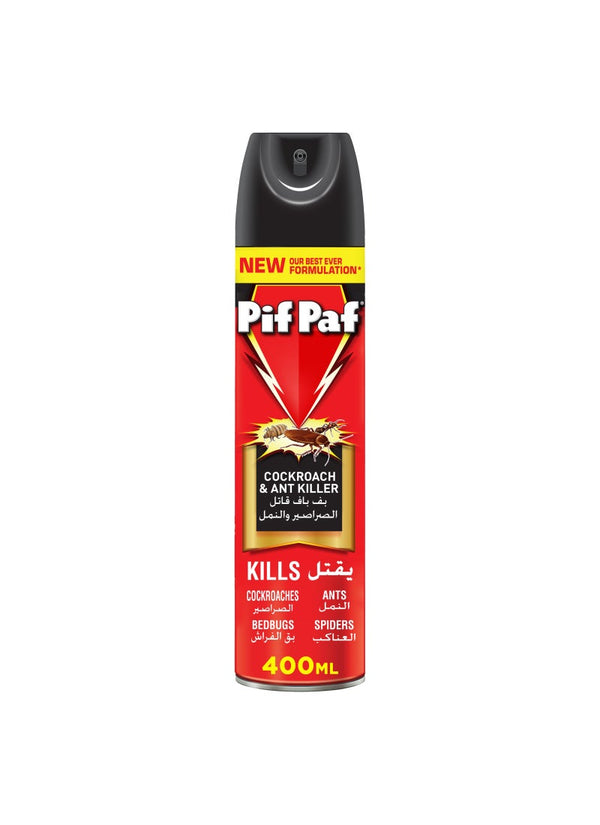 Pif Paf Cockroach And Ant Killer Spray 400ml
