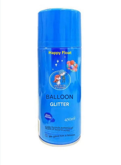 HAPPY FLOAT Balloon Glitter Spray 450 ML