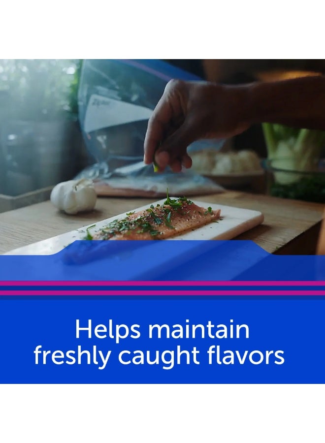 Ziploc Freezer Quart Bags with Grip 'N Seal Technology