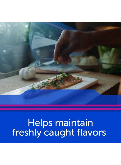 Ziploc Freezer Quart Bags with Grip 'N Seal Technology