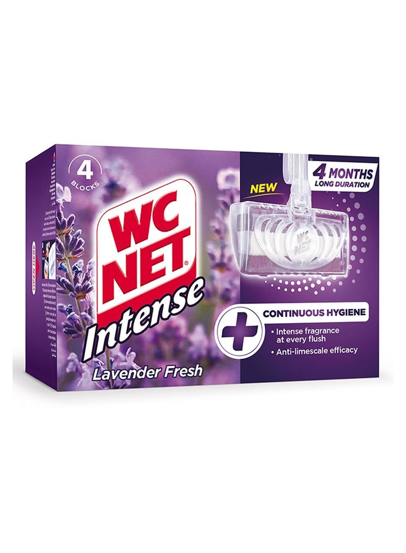 Wc Net Toilet Blocks Intense Lavender - Premium Clean