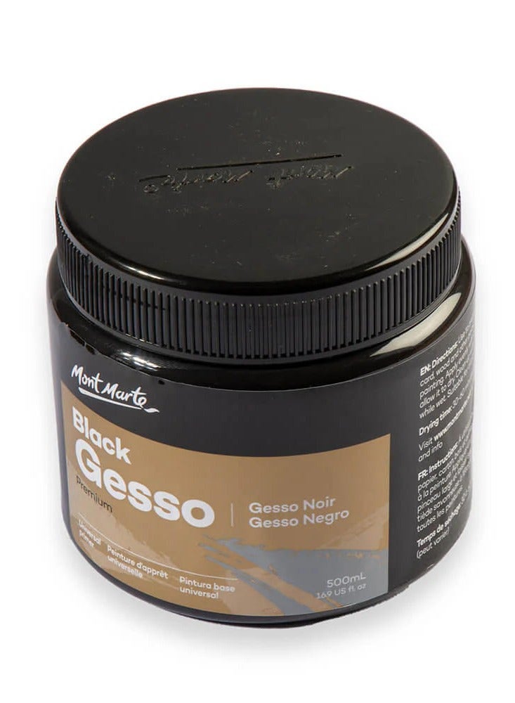 Mont Marte Premium Black Gesso 500 ML