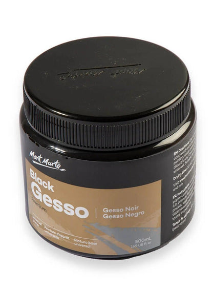 Mont Marte Premium Black Gesso 500 ML