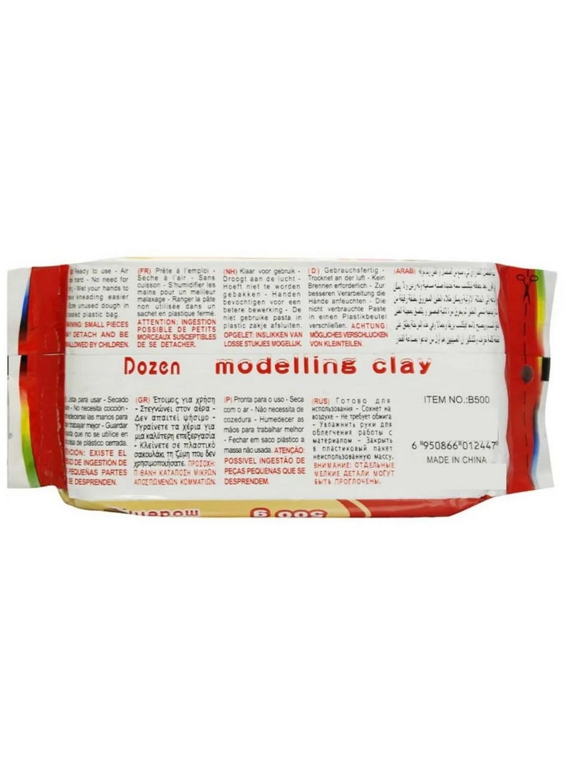 Dozen Air Hardening Modelling Clay 500G