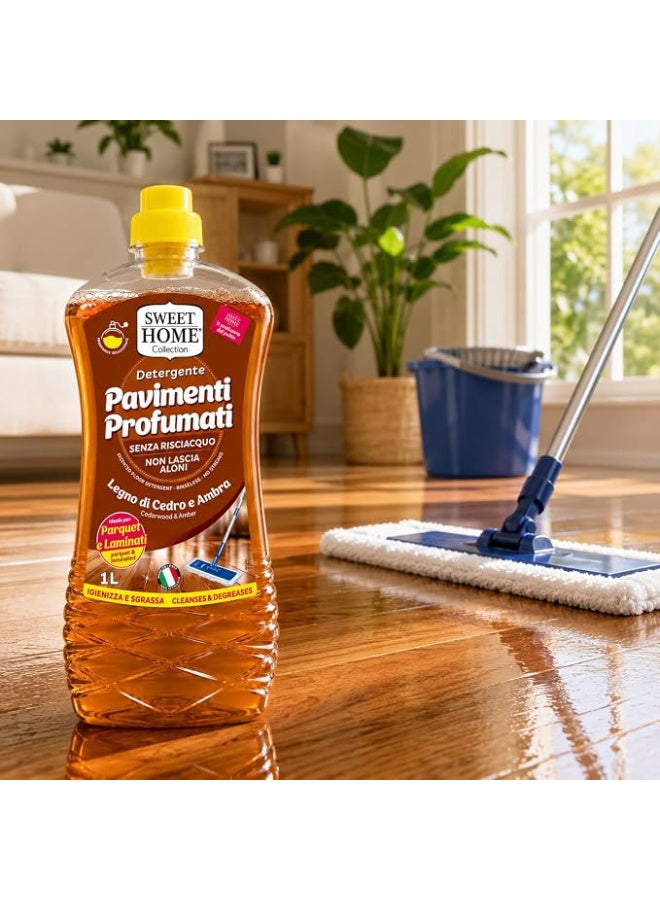 amber scented, amber scented floor, busy homes, cedar wood, deep cleaning, floor care, floor cleaner, home key, keep rooms, name cedar, save time, scented floor, scented floor cleaner, sweet home, sweet home collection