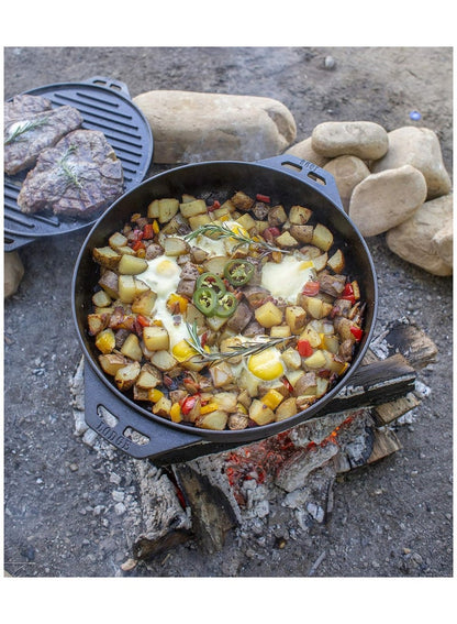 Lodge Cast Iron Cook-It-All Pan 14 Inch