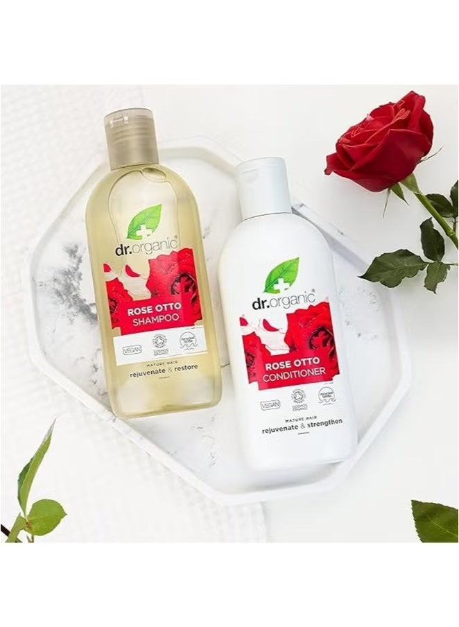 Dr.Organic Rose Otto Conditioner - Rejuvenate & Strengthen