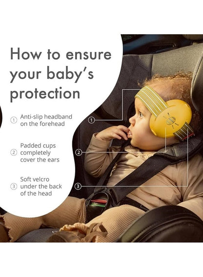 Alpine Baby Muffy Yellow Earplugs for Children