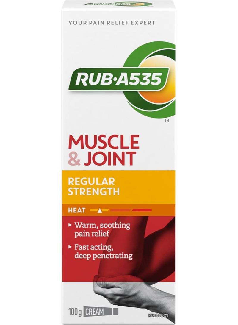 RUB A535 Muscle Joint Heat Cream 100 Gm