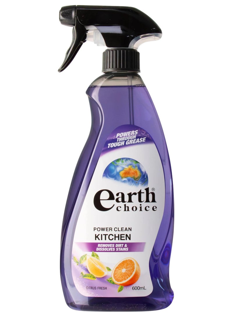 Earth Choice Kitchen Power Spray Cleaner 600 ML