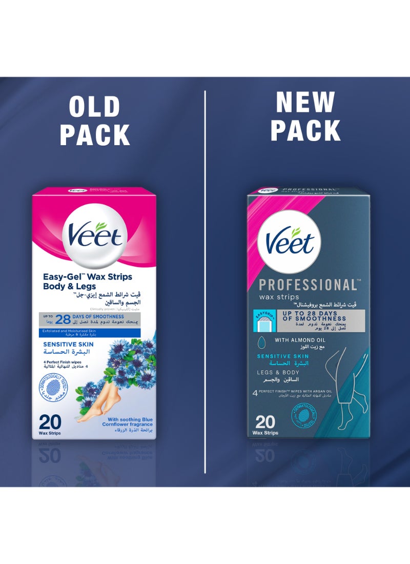 Veet Hair Removal Gel Strips for Sensitive Skin