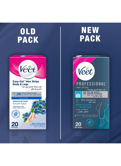 Veet Hair Removal Gel Strips for Sensitive Skin