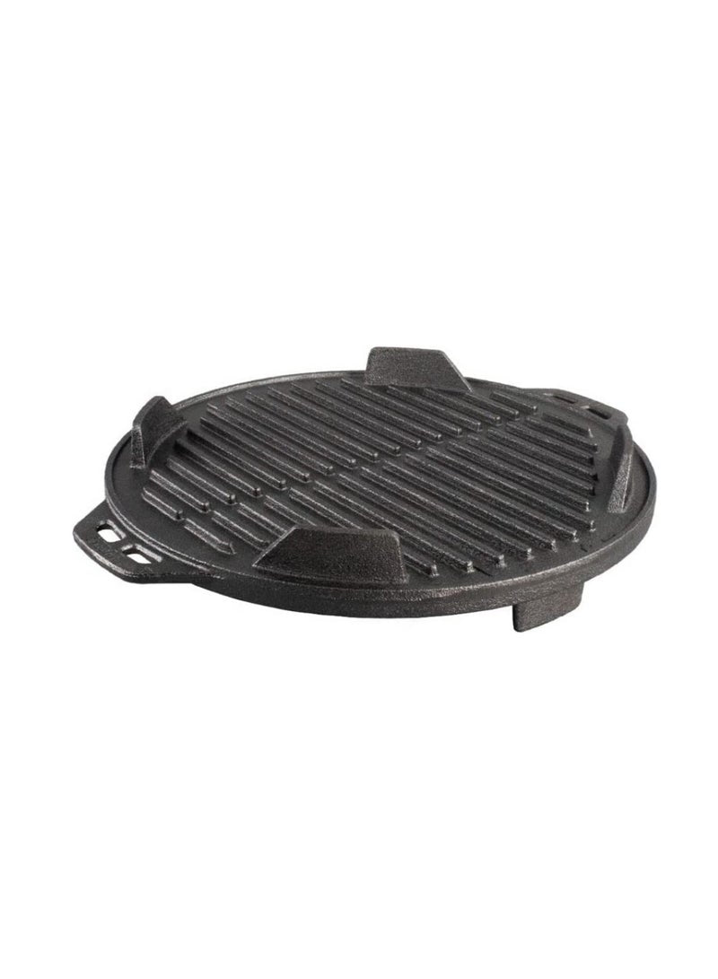 Lodge 12 Inch Cast Iron Kickoff Grill