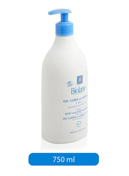 Biolane Body And Hair Cleanser 750 ML