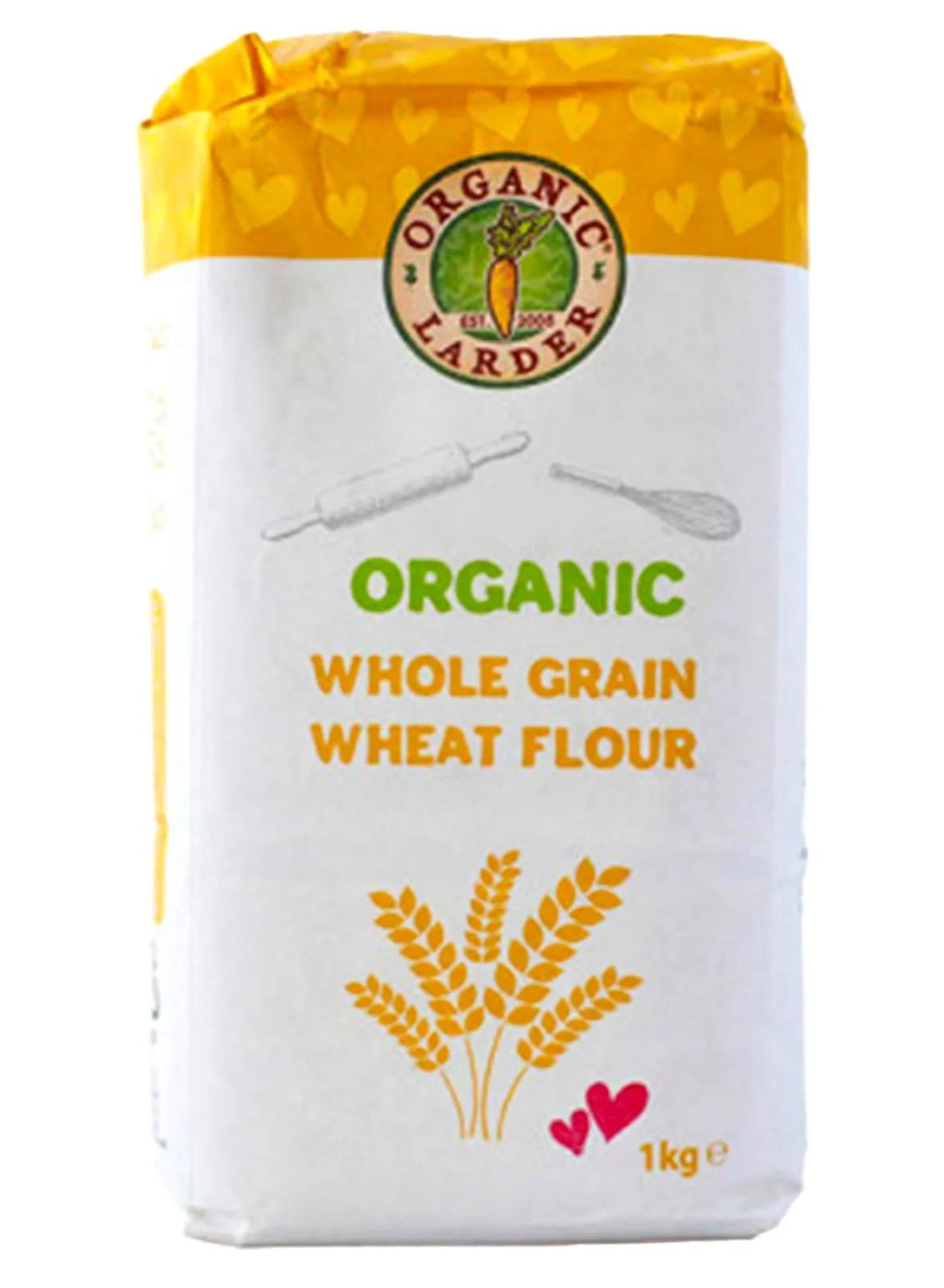 daily home, flour 1kg, grain wheat, grain wheat flour, needs key, net weight, organic larder, organic whole, organic whole grain, wheat flour, wheat flour 1kg, wheat rich, whole grain, whole grain wheat, whole wheat