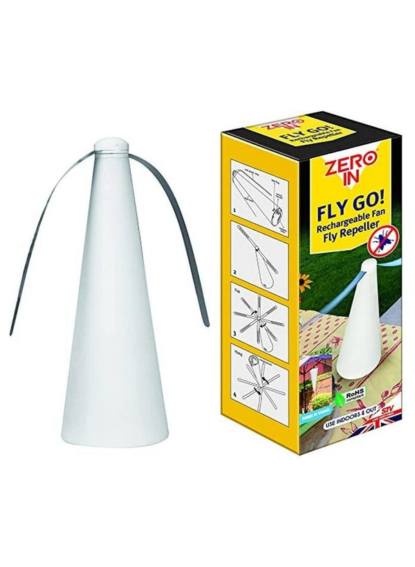 Zero In Fly Go Repeller USB Rechargeable Fan