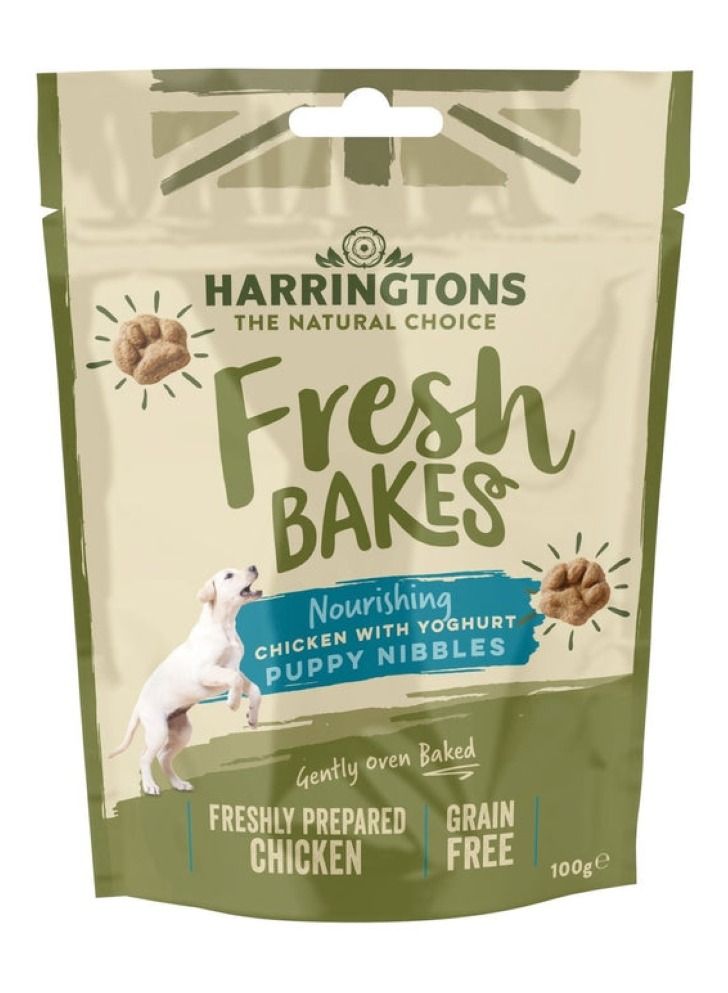HARRINGTONS Fresh Bakes Chicken Puppy Nibbles 100G