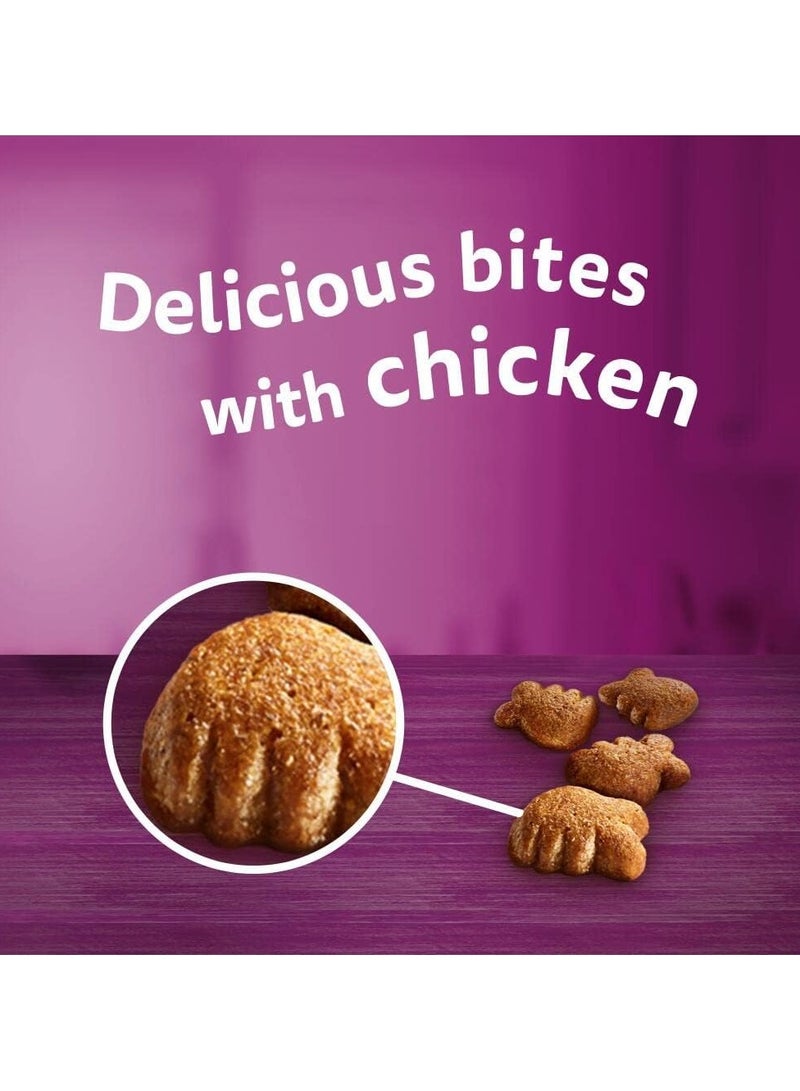 Whiskas Chicken Dentabites Treats 40G - Premium Cat Snacks
