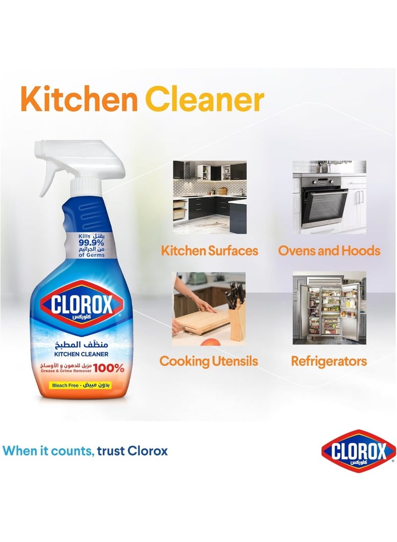 Clorox Kitchen Spray Cleaner Bleach Free 750 ML