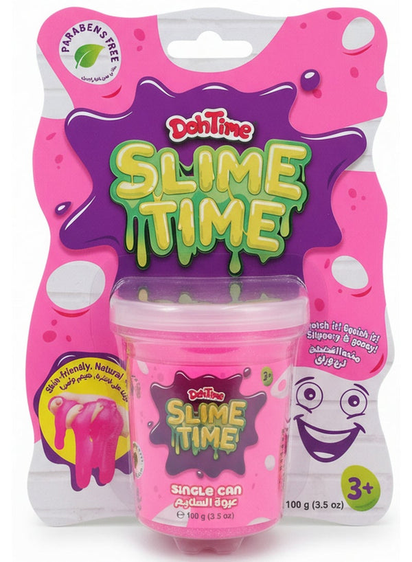 DOH TIME Slime Time Doh Can Pink 100G